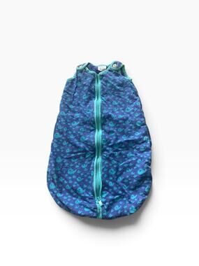 Baby Deedee Sleep Nest Whale Print Sleep Sack Size Small 0–6 Months
